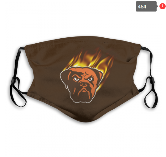NFL Cleveland Browns #5 Dust mask with filter->nfl dust mask->Sports Accessory